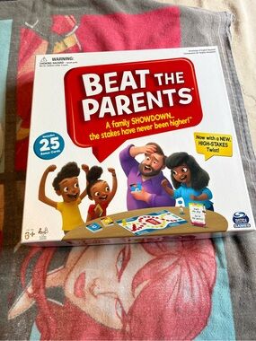Beat The Parents Family Game - White